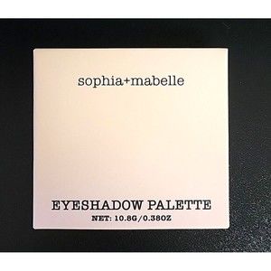 NIB Sophia + Mabelle Flirt With Me 9 Pan Eyeshadow Pallete Mattes & Metallics